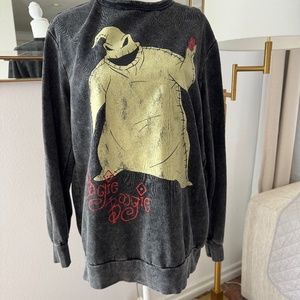 Disney Parks The Nightmare Before Christmas Oogie Boogie Heather Black in Medium